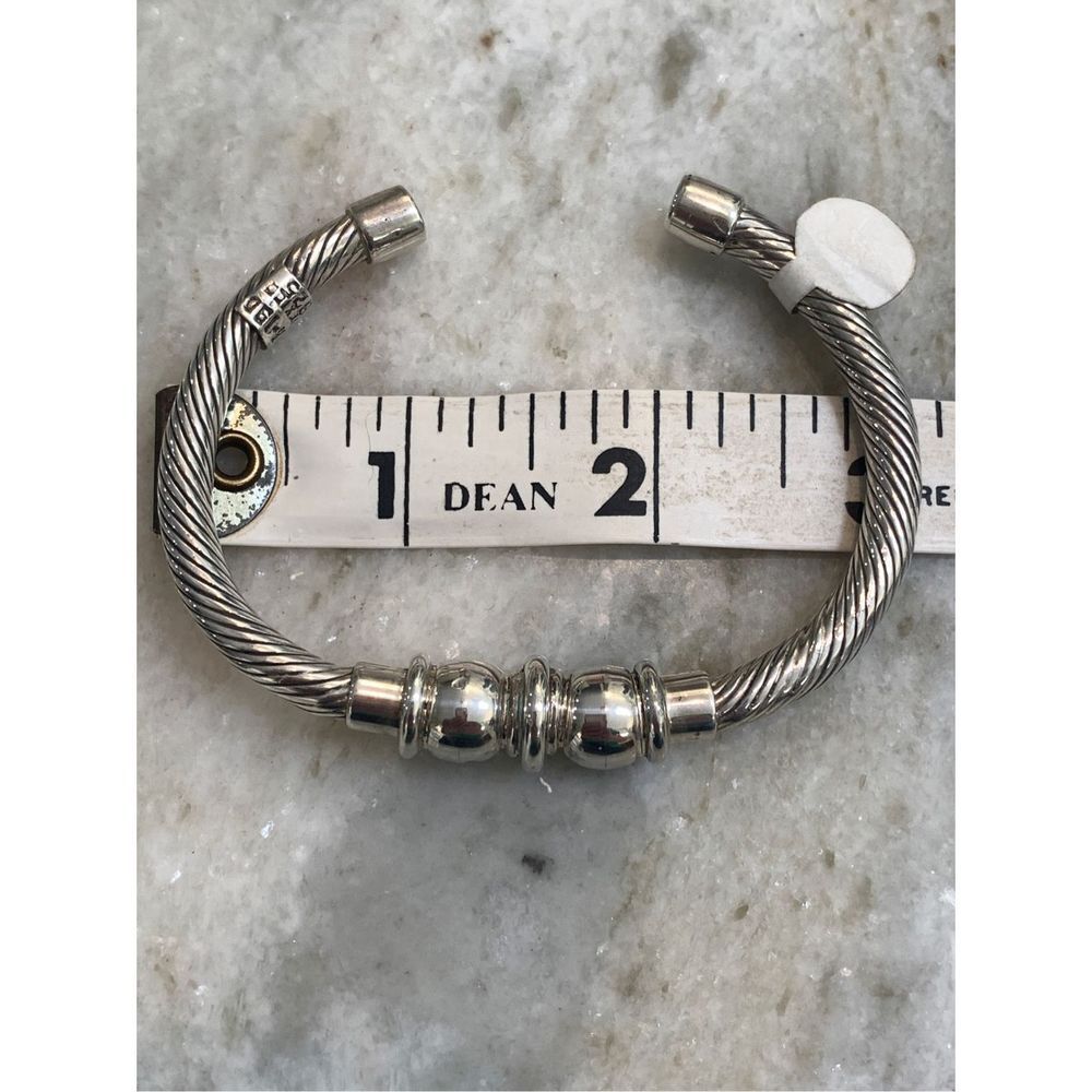 .925 Cuff Bracelet Sterling Silver Jewelry - Picture 4 of 7